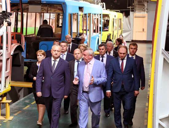 Президент Молдовы договорился о сотрудничестве с ведущим производителем троллейбусов, электробусов и трамваев на территории СНГ t24ttt3.jpg