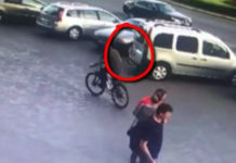 Столичный похититель велосипедов «засветился» на камерах видеонаблюдения