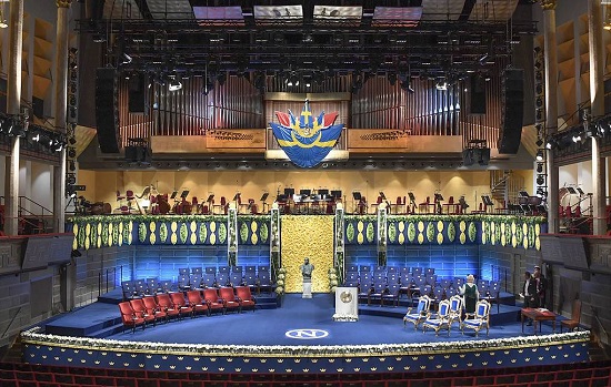 Nobel 2018 Prize Ceremony in Stockholm