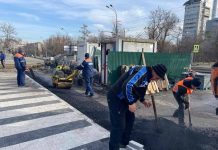 В Кишиневе продолжаются работы по модернизации дорожной инфраструктуры