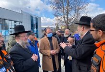 Главный ашкеназский раввин Израиля посетил Центр на Moldexpo