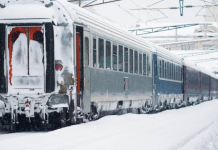 Поезд Кишинев — Бухарест заблокирован на границе из-за снега