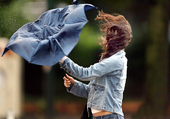 Kampf mit dem Wind