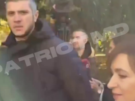 (видео) СМИ: Охранник Санду напал на семейную пару