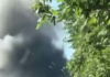 (видео) В центре Кишинёва вспыхнул сильный пожар