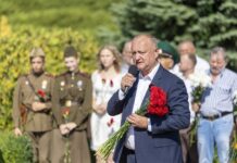 «Мы — потомки победителей»: Додон выступил на Шерпенском плацдарме в 82-ю годовщину Ясско-Кишинёвской операции